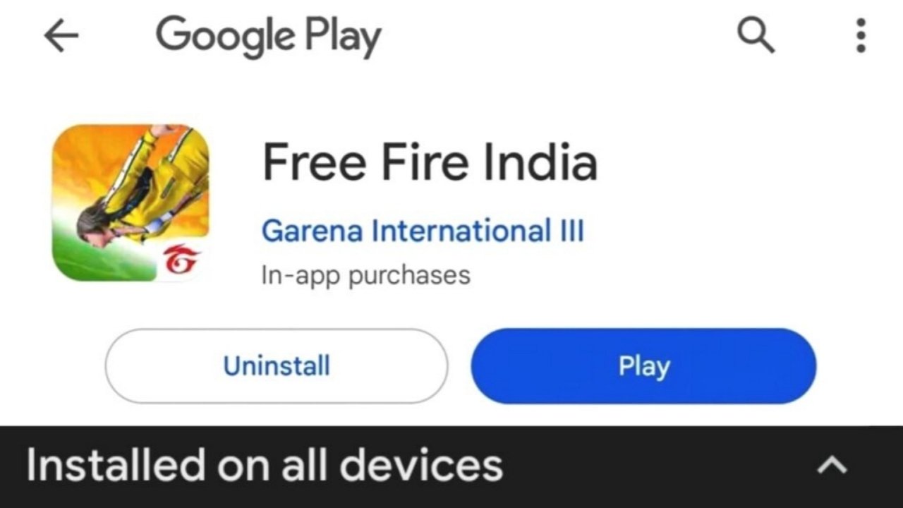 free fire return date